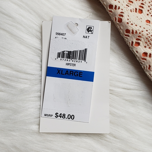 BECCA Crochet Shirred Hipster Bikini Bottoms NWT - Picture 12 of 12